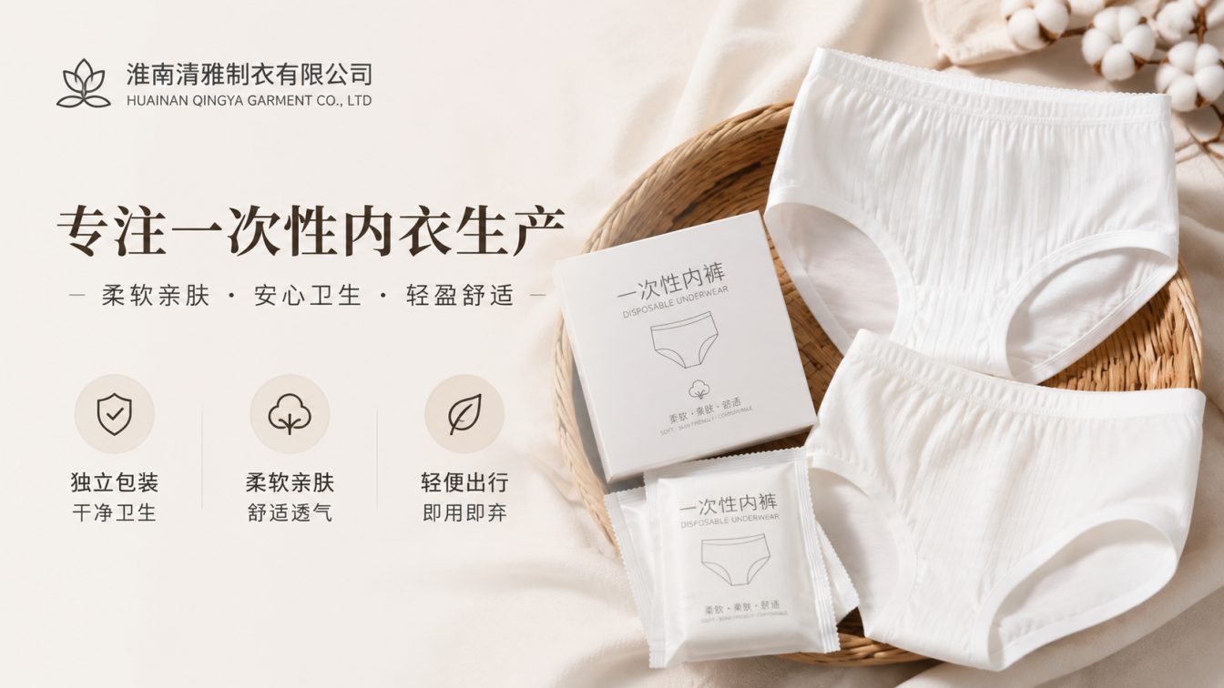淮南为多渠道提供日抛内衣方案